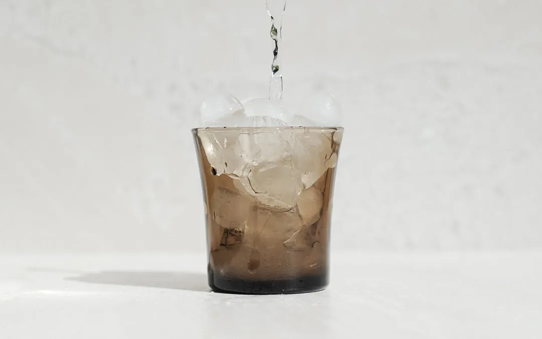 Lys Sepia Glass Tumbler 7 oz - Set of 6