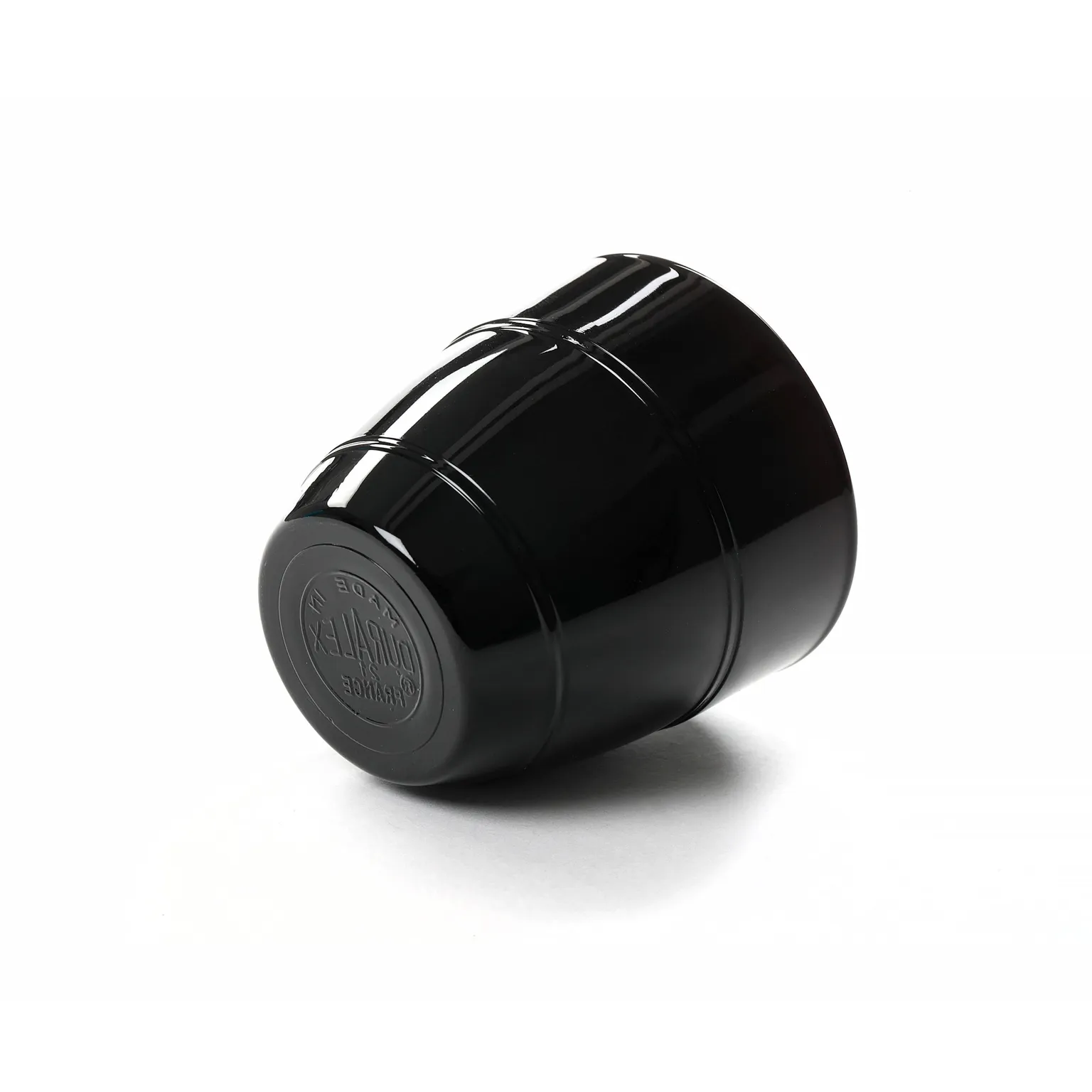 Black Glass Tumbler 3oz - Set of 6